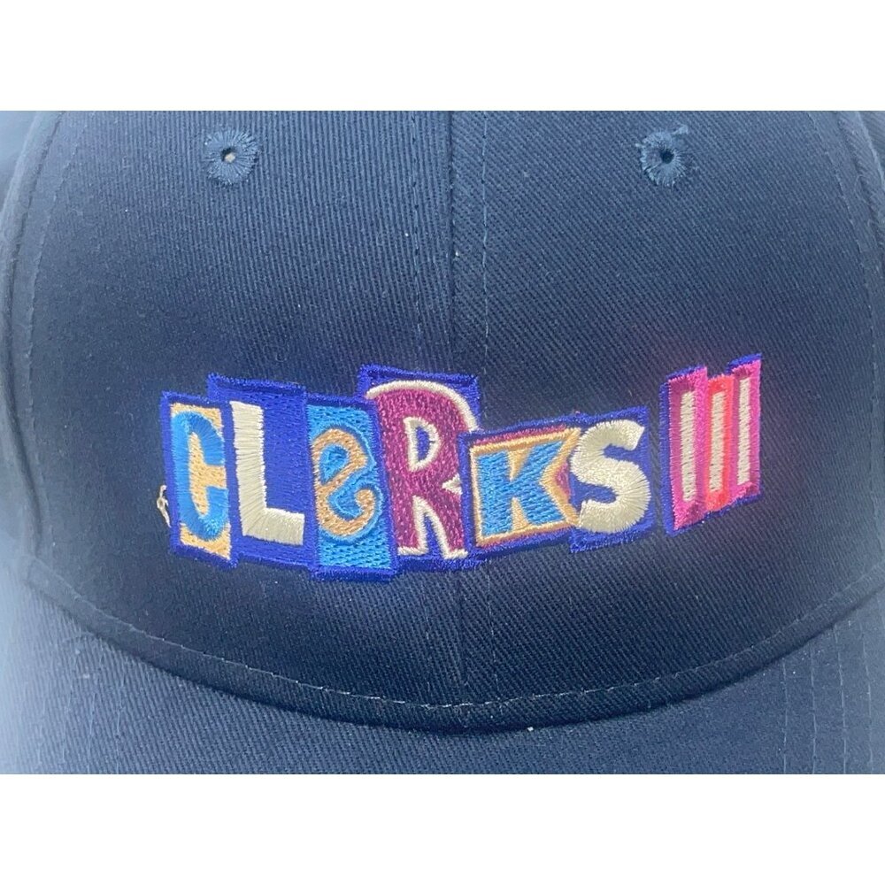 Clerks III Navy Blue Embroidered Logo Hat "The Convenience Tour" Adjustable Stra - Picture 5 of 10